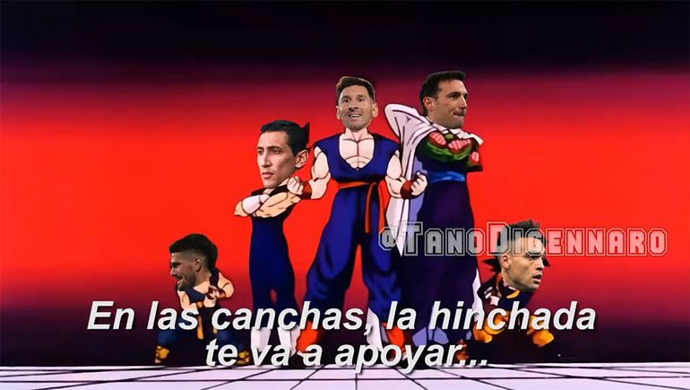 Campeones Fuimos: el nuevo homenaje a la Scaloneta en versión Dragon Ball Z