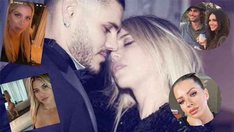 Wanda borró la foto de la reconciliación y se mostró angustiada en las redes