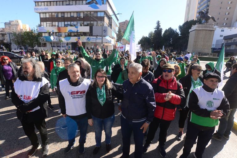 Marcha contra el protocolo antipiquete en Neuquén: ¿qué harán ATE y ATEN?