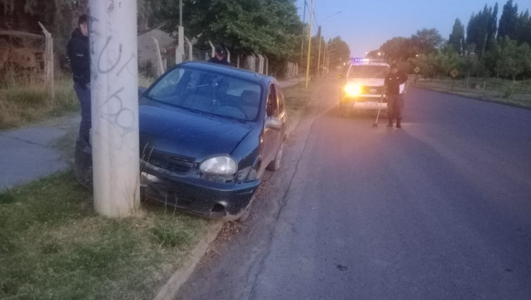 Afortunadamente no hubo heridos ni lesiones de gravedad en el choque.