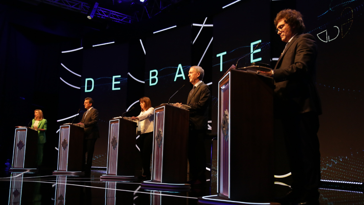 El minuto a minuto del primer Debate Presidencial