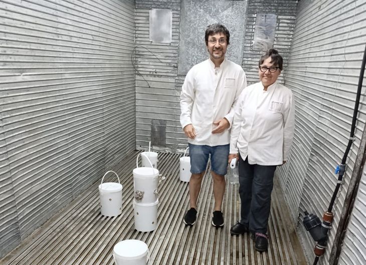 “Debés lograr unos 120 a 150 kilos mensuales para poder vivir de eso", contó. Foto: gentileza. “Debés lograr unos 120 a 150 kilos mensuales para poder vivir de eso", contó. Foto: gentileza.