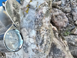 Río Negro explora su potencial de litio en roca. Foto: Gobierno de Río Negro. Río Negro explora su potencial de litio en roca. Foto: Gobierno de Río Negro.