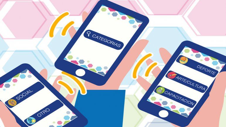 Con una app, se pueden conocer las actividades barriales