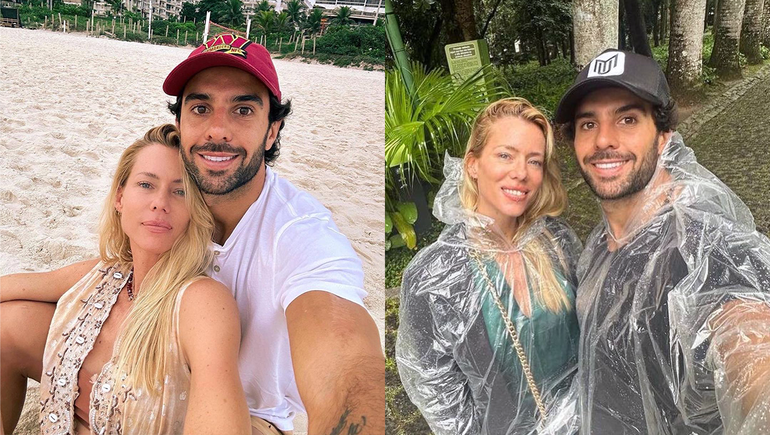 Nicole Neumann y Manuel Urcera de paseo por las playas y el Jardín Botánico de Río de Janeiro. Nicole Neumann y Manuel Urcera de paseo por las playas y el Jardín Botánico de Río de Janeiro.