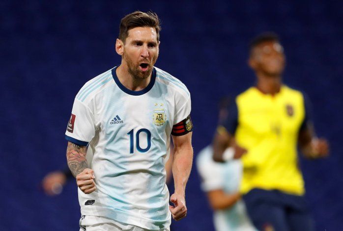 Messi: Quiero mandarle mucha fuerza a los argentinos