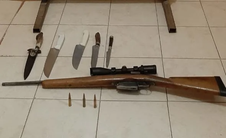 Atraparon a jóvenes cazadores furtivos en Piedra del Águila