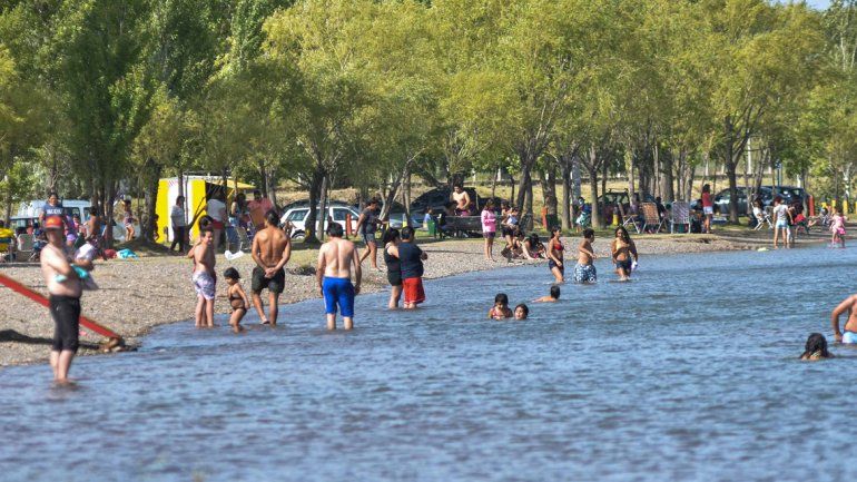 El Sandra Canale recibió a los que siguieron con el festejo navideño.