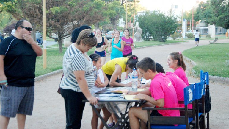 En el Rosauer se incrementa el número de inscriptos después de las 20.