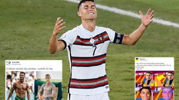 Festeja Coca: CR7 afuera