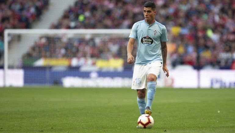 El Lateral de Boca deja de jugar oficialmente con el Celta de Vigo de España.