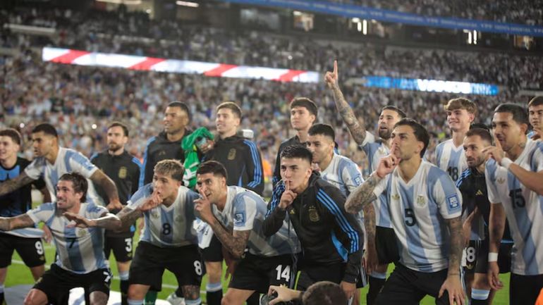 Argentina goleó a Brasil por 4 a 1 Argentina goleó a Brasil por 4 a 1