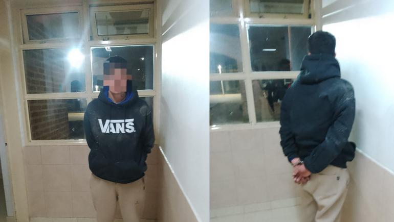 El delincuente de Centenario que robó a su propia familia y acuchilló a su hermana fue imputado