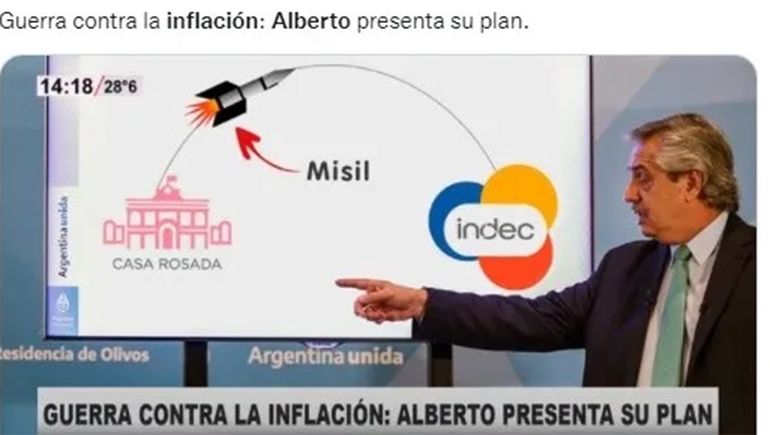 Llegó el viernes y en Twitter arrancó la guerra contra la inflación con muchos memes