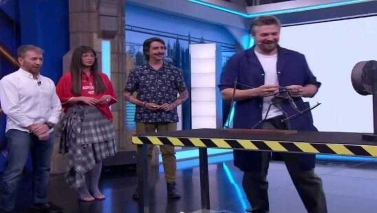 El ingenioso neuquino que estuvo invitado al programa de TV boom de España