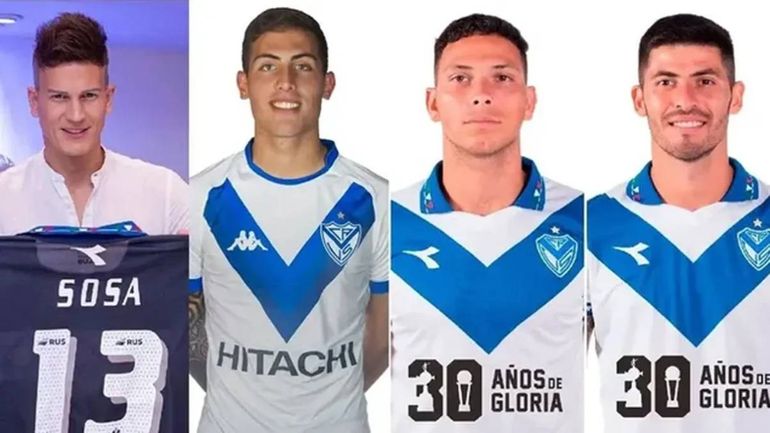 Sebastián Sosa, Braian Cufré, José Florentín y Abiel Osorio, los cuatro jugadores de Vélez denunciados por abuso sexual. Foto: Google. Sebastián Sosa, Braian Cufré, José Florentín y Abiel Osorio, los cuatro jugadores de Vélez denunciados por abuso sexual. Foto: Google.