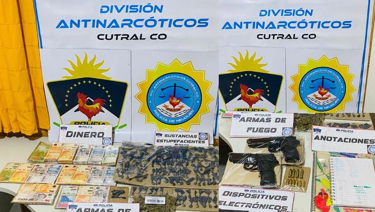 Desbarataron otro kiosco narco en Cutral Co tras una investigación de tres meses