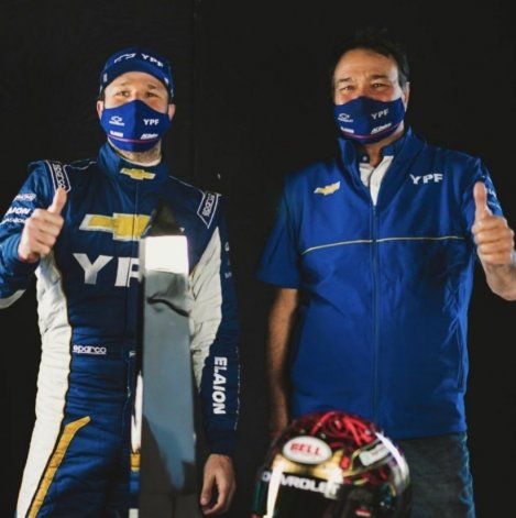 El equipo Chevrolet YPF de Súper TC2000 utilizó sus redes sociales para dedicarle un sentido mensaje de despedida a Alberto Canapino