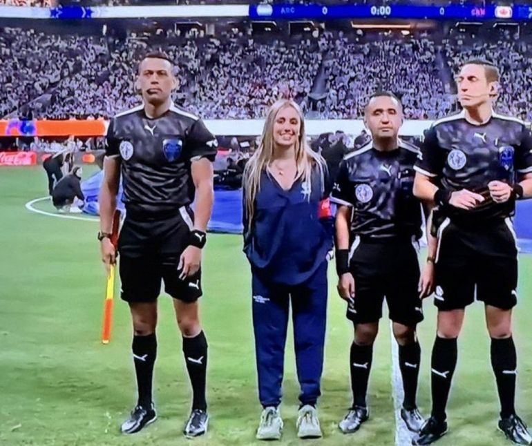 El insólito momento de Morena Beltrán El insólito momento de Morena Beltrán