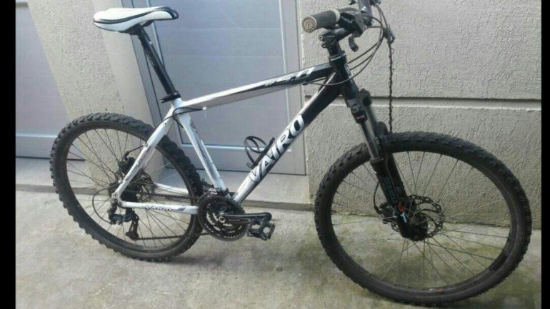La bicicleta Vairo que se robó el delincuente de la casa de Jonatan.