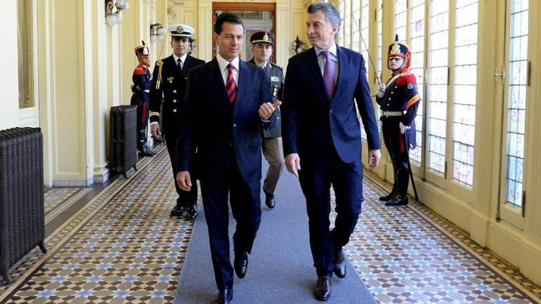 Macri anunció una nueva etapa en la relación con México