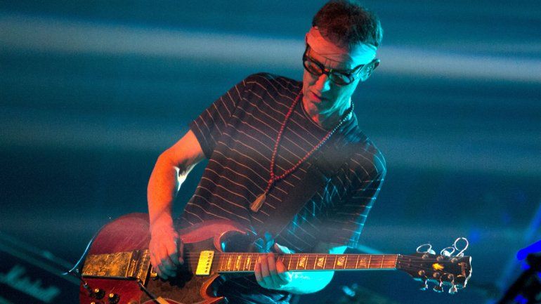 El legendario músico llegó con su último disco