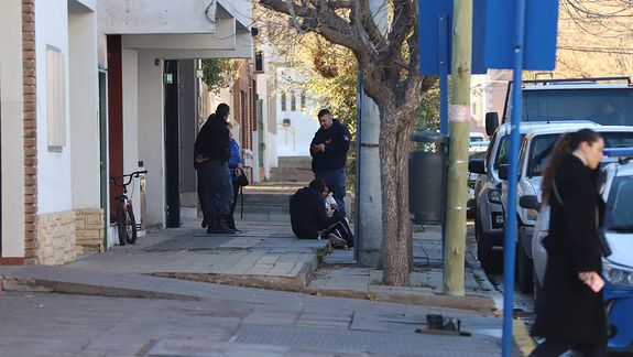Edificio del centro de Neuquén donde ocurrió el hecho.