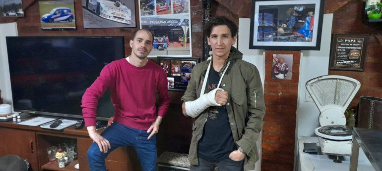 ¡La foto más esperada! Los pilotos del escándalo volvieron a verse cara a cara