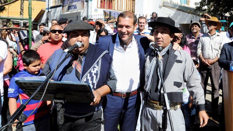 Gutiérrez participó de la Fiesta Nacional del Pehuén en Aluminé.