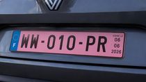 Patentes rosas en los autos: qué país las implementa y en qué contexto Patentes rosas en los autos: qué país las implementa y en qué contexto