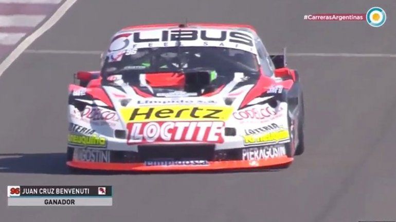 Benvenuti se quedó con la cuarta fecha del TC Pista en Concepción