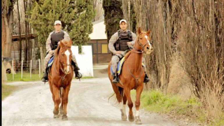 La Policía Montada de Chubut. La Policía Montada de Chubut.