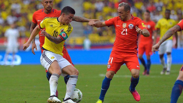 Colombia y Chile no se sacaron ventajas en Barranquilla