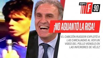 el video por el que ruggeri se le rio a vignolo en la cara: eras un pelotudito el video por el que ruggeri se le rio a vignolo en la cara: eras un pelotudito