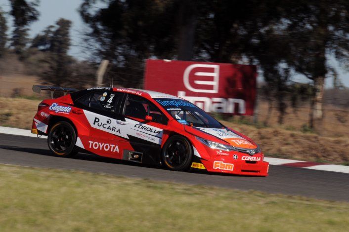 Sebastián Peluso se adueñó de los entrenamientos en Río Cuarto