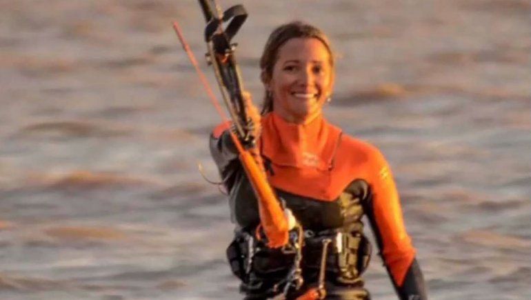 La chica que se tragó el mar cuando hacía kitesurf