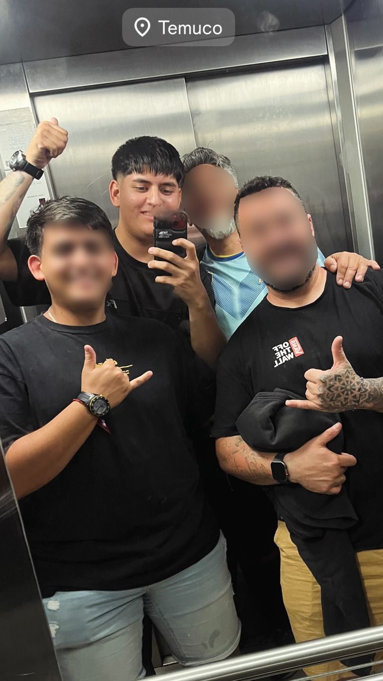 La última foto que Lautaro Aillapi, publicó en sus redes, desde Temuco, horas antes del accidente. La última foto que Lautaro Aillapi, publicó en sus redes, desde Temuco, horas antes del accidente.