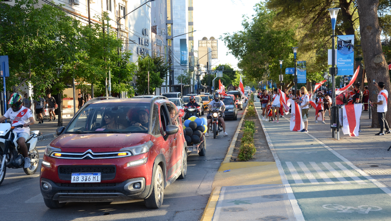 A tres años de la final eterna en Madrid: hubo caravana en Neuquén