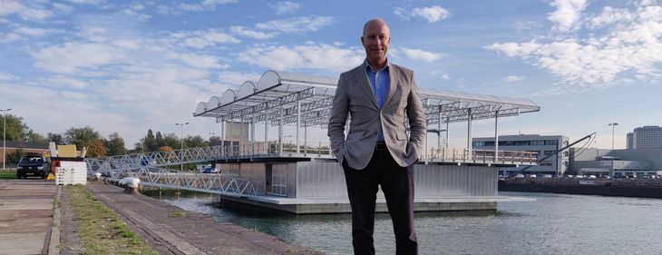 El ingeniero holandés Peter Van Wingerden, ideólogo de la granja. El ingeniero holandés Peter Van Wingerden, ideólogo de la granja.