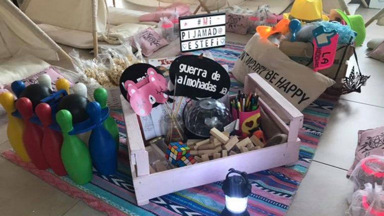 Los pijama party a domicilio ya son furor en Neuquén
