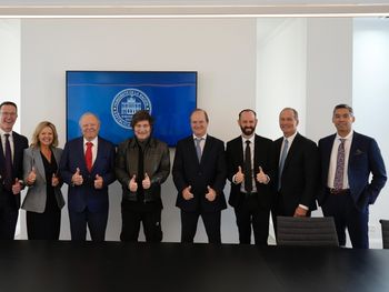 El presidente Javier Milei se reunió hoy con directivos de la empresa Continental Resources.