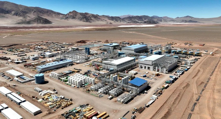 Campamento de la minera Eramine, ubicado en el salar Centenario Ratones (Salta). Campamento de la minera Eramine, ubicado en el salar Centenario Ratones (Salta).