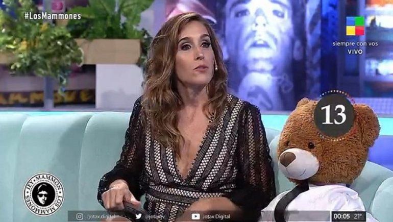 Soledad en el programa Los Mammones de Jey Mammon.