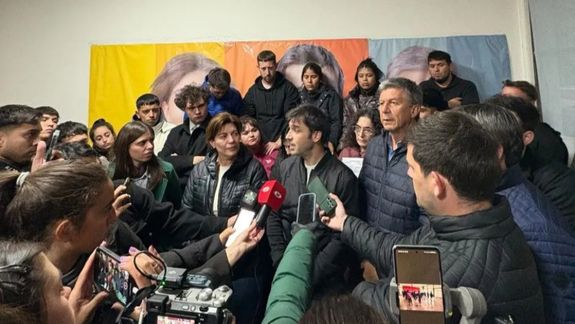 El gobernador de Chubut, Ignacio Torres, tras la derrota en las elecciones.