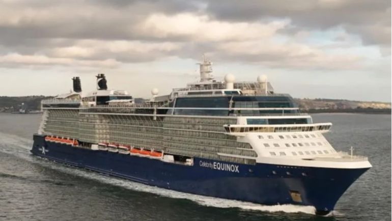 El crucero mas grande de la temporada ya está en Puerto Madryn
