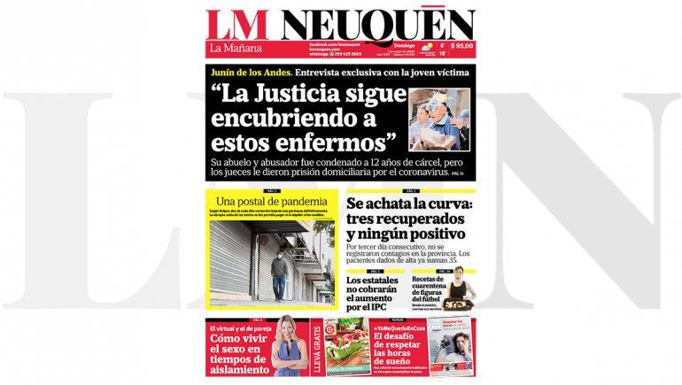 Repasá página por página la edición impresa de LMN