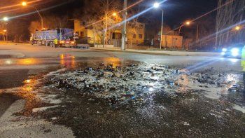 perdio un monton de botellas de cerveza en el camino perdio un monton de botellas de cerveza en el camino