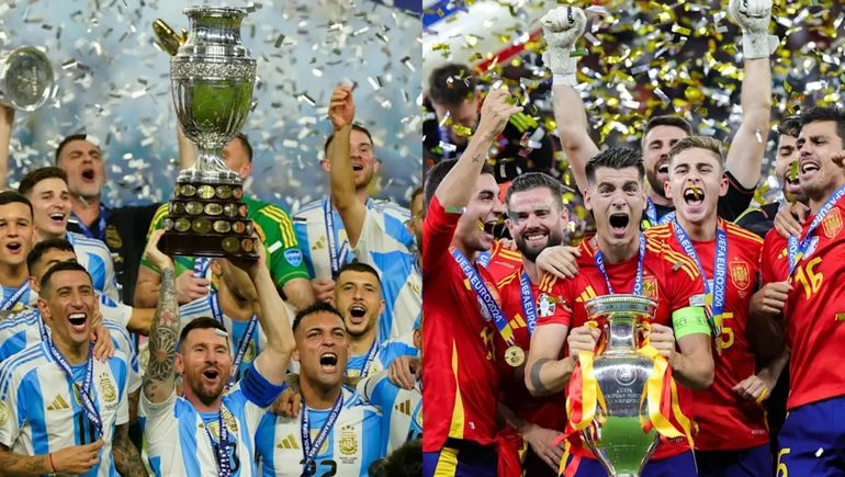 Las posibles sedes para la Finalissima entre Argentina y España. Las posibles sedes para la Finalissima entre Argentina y España.