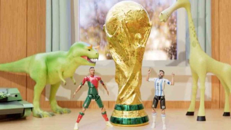 El video con Messi y Ronaldo en Toy Story para el Mundial