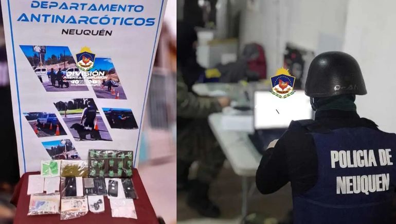 Desbarataron un kiosco narco en el barrio San Lorenzo, secuestraron droga y dinero